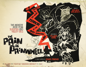 Painwheel's poster art