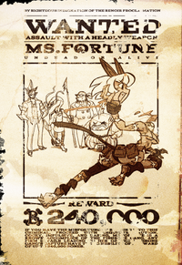 Ms. Fortune's poster art